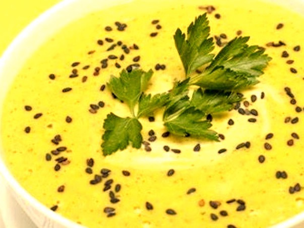 Moroccan Semolina Soup with Milk, Anise Seeds, and Honey