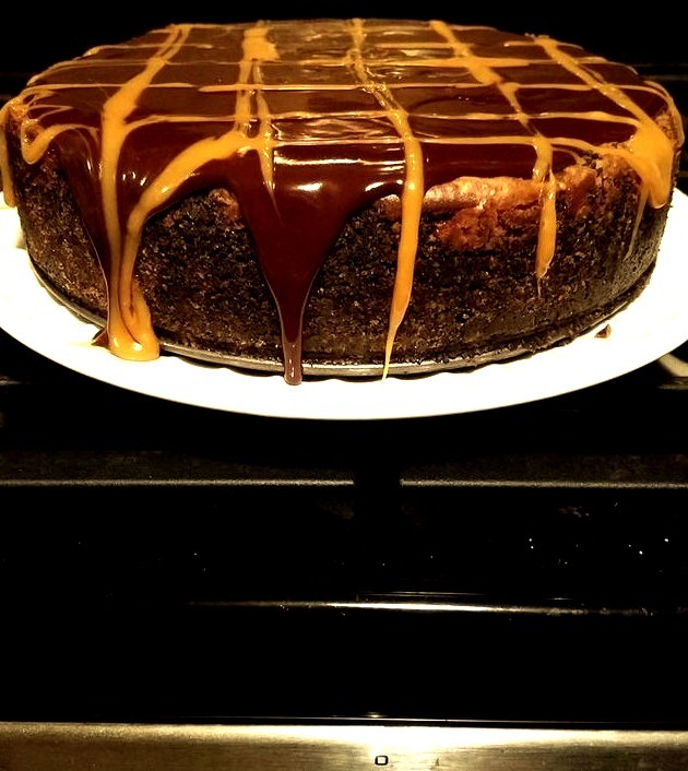Chocolate Caramel Cheesecake
