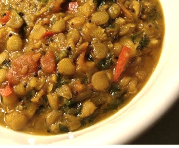 Vegan Green Lentil Curry