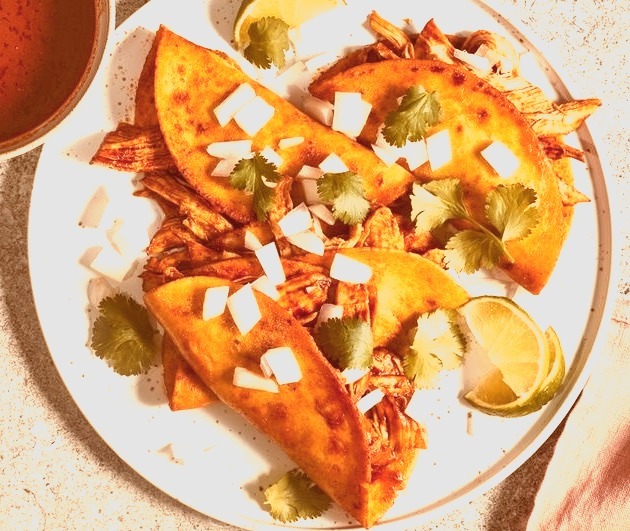 Birria de Pollo (Chicken Birria) Tacos